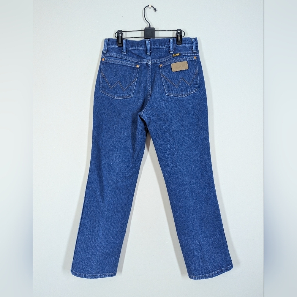 Wrangler High Rise Straight Leg Jeans 28 Western Denim